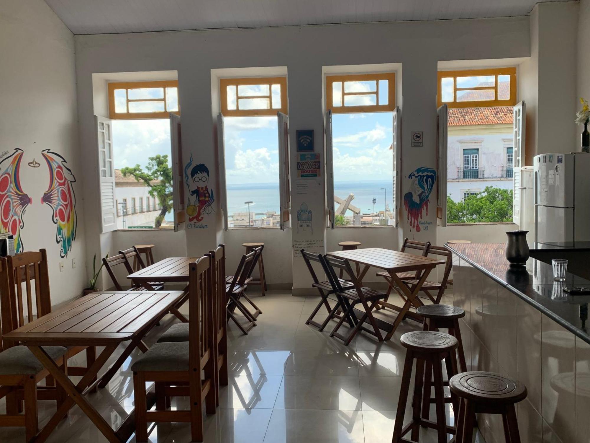 Hostel Morro De Sao Paulo Salvador Esterno foto
